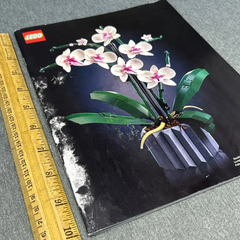 LEGO Icons Orchid 10311 Botanical Collection Instruction Manual Booklet ONLY